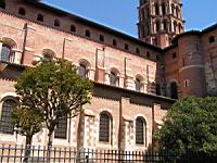 Toulouse, Basilique Saint-Sernin, Cote sud (2)